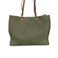Pre-Owned CELINE Horizontal Cabas Tote Bag in Army Green SZ3022607214263