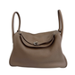 Hermès Lindy 34, Etoupe (Elephant Grey) with silver hardware, Togo leather