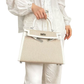 Pre-Owned Hermès Kelly 28 in Canvas and Leather SZ3072607193948