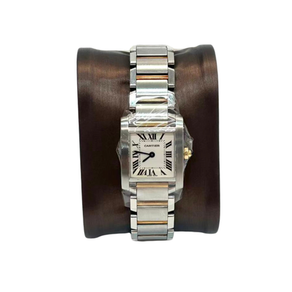 Pre-Owned Cartier Tank Française Two-Tone Small Model (Ref. W51007Q4) N23388741
