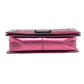 Pre-Owned CHANEL Le Boy Medium Shoulder Bag in fuchsia patent leathe SZ3022606305440