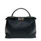 Pre-Owned Fendi Peekaboo Iconic Medium in black calfskin N23368976