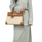 Pre-Owned HERMÈS Birkin 30 Handbag in Sesame Canvas and Leather SZ3032607275195