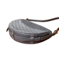 Pre-Owned Goyard Hirondelle PM bag features a distinctive crescent or half-moon silhouette SZ3052607214340