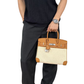 Pre-Owned HERMÈS Birkin 30 Handbag in Sesame Canvas and Leather SZ3032607275195