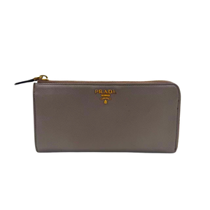 Pre-Owned Prada Saffiano Leather Zip-Around Long Wallet N23852556