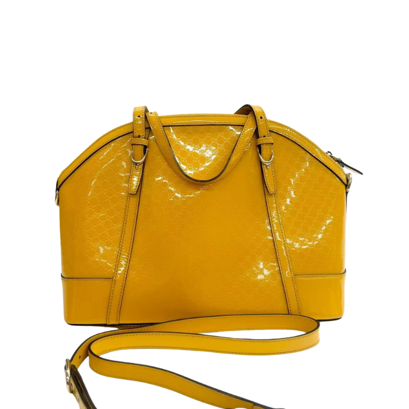 Pre-Owned Gucci Microguccissima Nice Dome Satchel N23526893