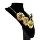 Pre-Owned Gucci Floral statement necklace SZ3022603081342