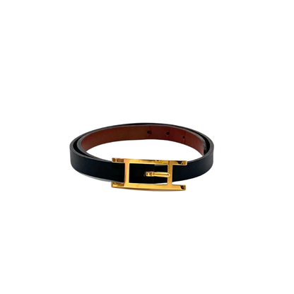 Pre-Owned Hermès Behapi Double Tour bracelet XS T1 Size SZ3032606244362