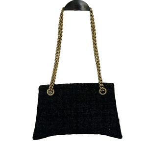 Pre-Owned Balenciaga Crush Small Chain Bag in Tweed N23395508