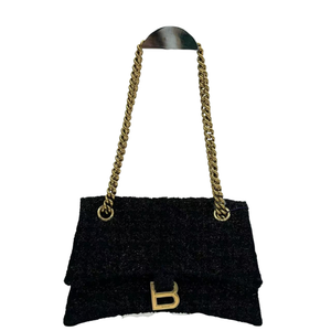 Pre-Owned Balenciaga Crush Small Chain Bag in Tweed N23395508