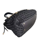 Pre-Owned BVLGARI Monete Tote, a distinctive design known for its pleated (or "crumpled") leather exterior and gold-tone hardware SZ3032606112094