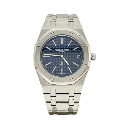 Pre-Owned Audemars Piguet Royal Oak “Jumbo” Extra-Thin, reference 15202ST.OO.1240ST.01 SZ5042605020274
