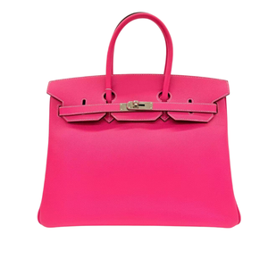 New Arrival Pre-Owned The Hermès Birkin 35 from the 2011 Candy Collection in Rose Tyrien N23503235