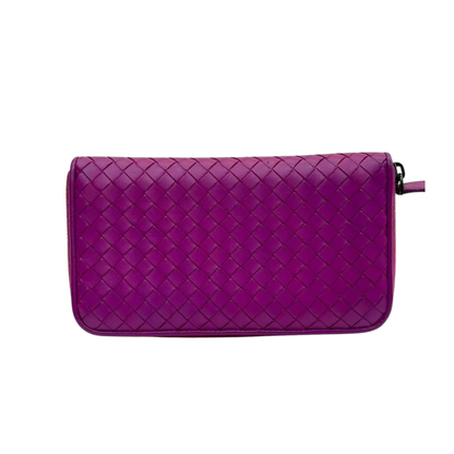 Pre-Owned  Bottega Veneta classic long zip-around wallet N23408511