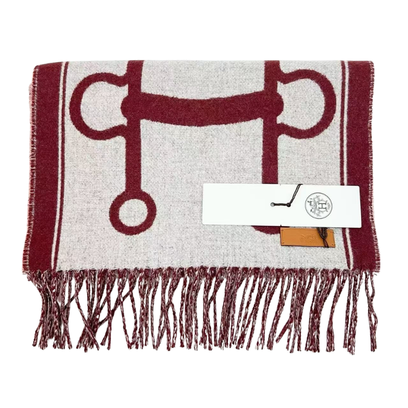 Pre-Owned Hermès Casaque Mors muffler scarf SZ3012510252811