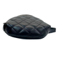 Pre-Owned Chanel 2021 Black Quilted Lambskin Waist / Belt Bag from the Uniform Collection N23840170