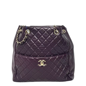 Pre-Owned Chanel Drawstring CC Lock Bucket Bag WWL20747616