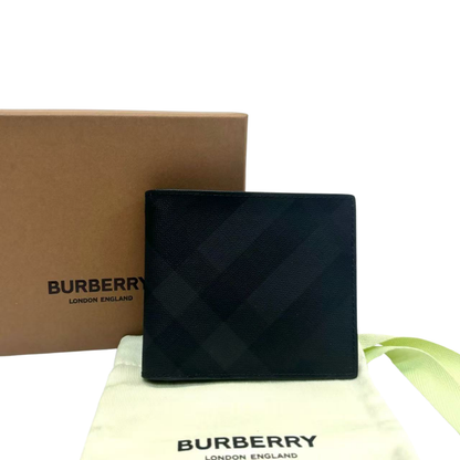 Pre-Owned  Burberry Classic Check Men's Short Bi-fold Wallet N23373888