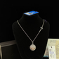 Pre-Owned Hermès Ex-Libris Pendant Necklace Size Large SZ81373