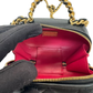 Pre-Owned Chanel CC Bubble Top Handle Vanity Case with Chain N23839403