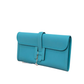Pre-Owned HERMÈS Jige Elan 29 Clutch in Macaron Blue (officially known as Bleu Atoll) SZ3102607275310