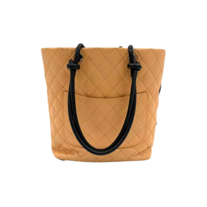 Pre-Owned CHANEL Ligne Cambon Small Bucket Tote Bag N23911039