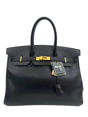 Hermès Birkin 35 (C Square), Black Togo leather with gold hardware N23370606