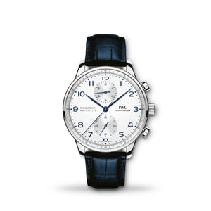 Pre-Owned IWC Portugieser Chronograph in stainless steel  IW371605  N23383516