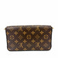 Pre-Owned LV / Louis Vuitton — Classic Monogram "3-in-1" Pochette (Late 2018 Release)