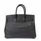 Pre-Owned Hermès Birkin 35 — Black with Gold Hardware | Square B Stamp (1998) | Togo Leather