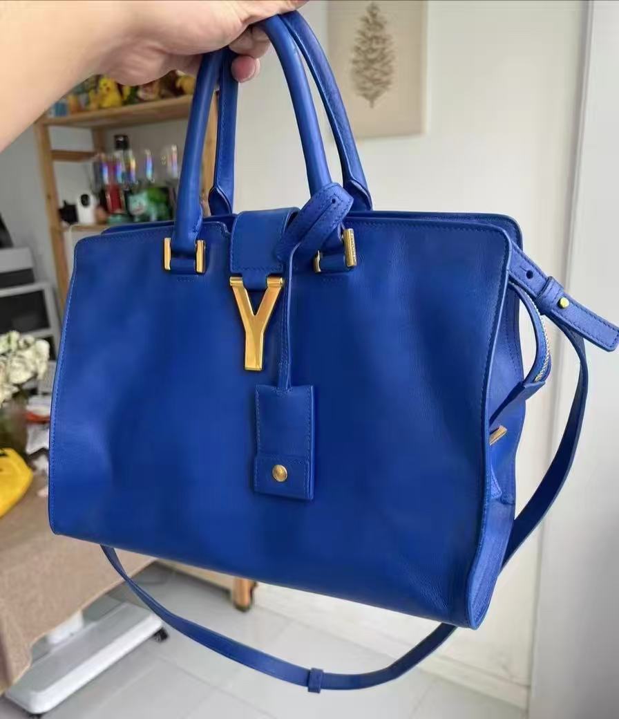 Pre-Owned YSL Vintage Cabas Handbag