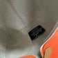 Pre-Owned Hermès Orange "Lunchbox" Bag