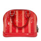 Pre-Owned LV Louis Vuitton — Alma BB Shell Bag (Bi-color Patent Leather)