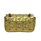 Pre-Owned Gucci Metallic Matelasse Pearly Mini GG Marmont Flap Bag