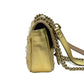 Pre-Owned Gucci Metallic Matelasse Pearly Mini GG Marmont Flap Bag