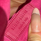 Pre-Owned YSL Saint Laurent Pink Leather "Y-Buckle" Clutch Year 2013