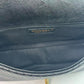 Pre-Owned Chanel Black Chain-Embroidered Bag Year 2011