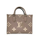 Pre-Owned LV Onthego Tote Bag Color Beige A900170