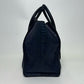 Pre-Owned CELINE Navy Blue S nakeskin "Luggage" Bag
