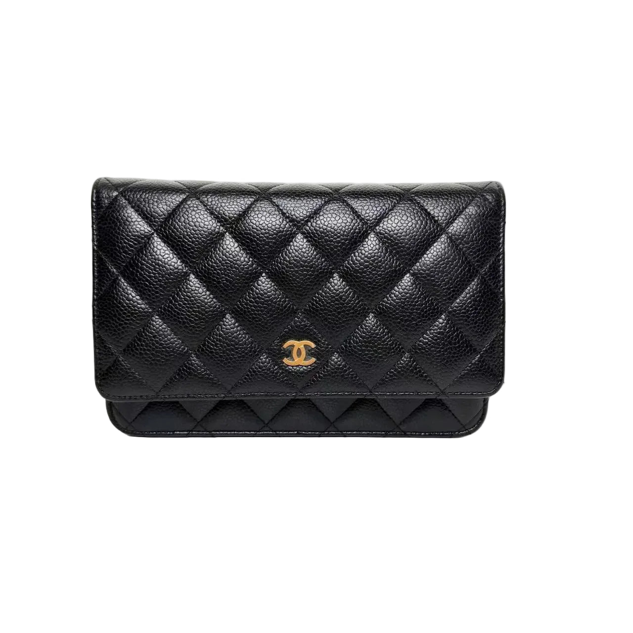 Pre-Owned Chanel Classic Wallet on Chain (WOC) N21515806
