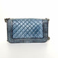 Pre-Owned Chanel "Distressed Palace Style" Le Boy Bag — Medium Size