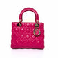 Pre-Owned Dior Lady Dior 5-Grid Bag — Rose Pink Lambskin
