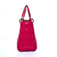 Pre-Owned Dior Lady Dior 5-Grid Bag — Rose Pink Lambskin