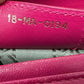 Pre-Owned Dior Lady Dior 5-Grid Bag — Rose Pink Lambskin