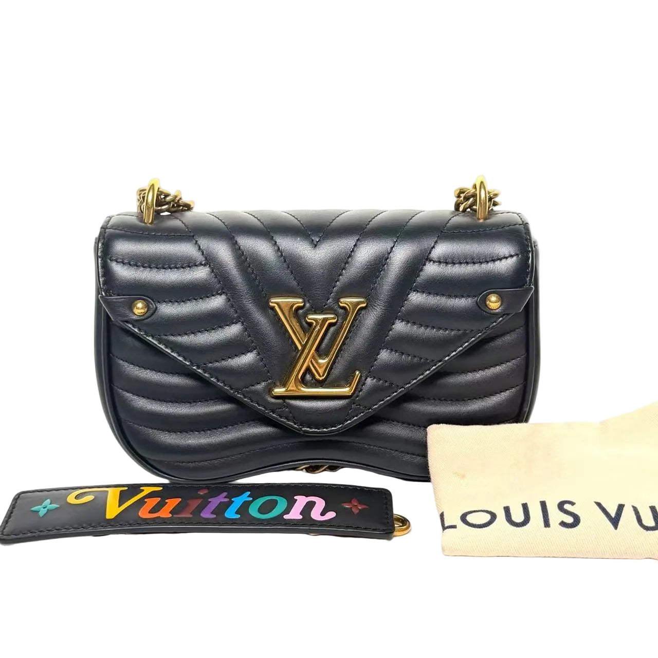 Pre-Owned Louis Vuitton  Chain Bag Color Black N18751187