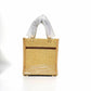Pre-Owned Fendi Women's Mini Sunshine Straw Shoulder Bag