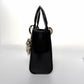 Pre-Owned Dior Black Patent Leather Lady Dior Bag