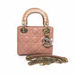 Pre-Owned Dior Pink "Lady Dior" Bag