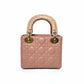 Pre-Owned Dior Pink "Lady Dior" Bag